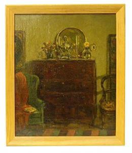 GRAY Mary 1891-1964,The Mahogany Dresser,Winter Associates US 2014-09-08
