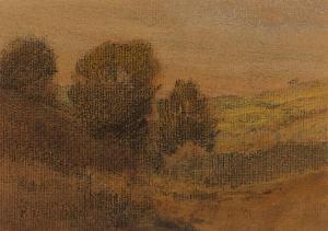 GRAY Percy 1869-1952,California landscape,Bonhams GB 2009-04-07