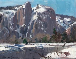 GRAY Percy 1869-1952,Yosemite in Winter,Bonhams GB 2023-11-08