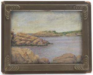 GRAY William Francis 1866,A Cove in Rockport,Hindman US 2014-01-22