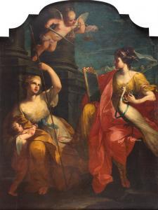 GRAZIANI Ercole I 1651-1726,La Superbia oltraggia la virtù,1688,Bertolami Fine Arts IT 2016-12-15
