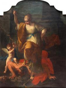GRAZIANI Ercole I 1651-1726,La Virtù scaccia il Vizio,1688,Bertolami Fine Arts IT 2016-12-15