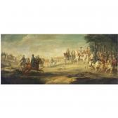 GRAZIANI Pietro 1600-1700,A LANDSCAPE WITH A CAVALRY SKIRMISH BETWEEN CHRIST,Sotheby's GB 2008-10-30