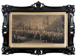 GREATBACH William 1802-1885,THE WATERLOO BANQUET AT APSLEY HOUSE,1836,Mellors & Kirk GB 2019-11-13