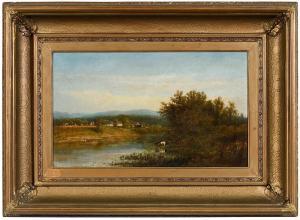 GREATOREX Eliza Pratt 1819-1897,New England Landscape,1868,Brunk Auctions US 2019-01-26