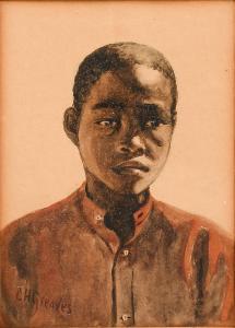 GREAVES Constance Helen 1882-1966,Portrait of a Young Black South African Boy,,Burchard 2021-12-12