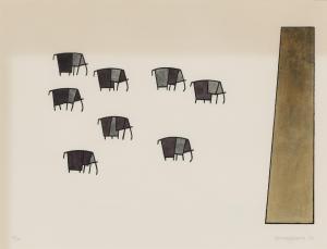 GREAVES Derrick 1927-2002,Elephants (The Herd Moves On),2002,Christie's GB 2024-03-21