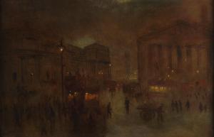 GREAVES Walter 1846-1930,Heart of the City, Nocturne bears,Bellmans Fine Art Auctioneers 2024-03-28