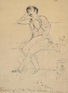 GREAVES Walter 1846-1930,Portrait of James Mac Neill Whistler,William Doyle US 2023-05-03