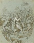GRECOLINI Giovanni Antonio 1675-1725,King David playing the harp (2 Samuel ,17th century,Neumeister 2022-09-28