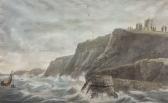 GREEN Amos 1735-1807,Whitby Abbey and the East Pier,1790,David Duggleby Limited GB 2023-12-08