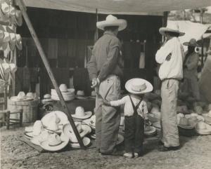 GREEN John 1900-1900,Mexique, marchand de chapeaux,1935,Millon & Associés FR 2012-03-06
