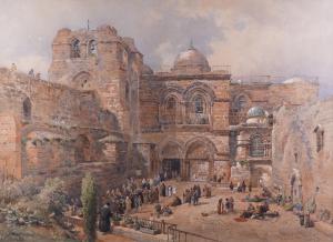 GREEN Nathaniel Everett 1833-1899,Church of the Holy Sepulchre, ,1884,Bellmans Fine Art Auctioneers 2023-03-28
