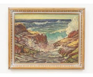 GREEN William Bradford 1871-1945,"Atlantic Coast",1932,Wiederseim US 2022-02-12