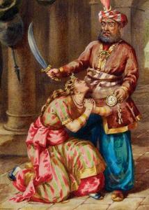 GREENAWAY Kate 1846-1901,“Indian Sultan and Begging Woman”,Bloomsbury London GB 2009-09-03