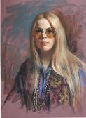 GREENE Daniel E 1934,Portrait of A Woman,1969,Rachel Davis US 2015-06-13