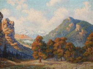 GREENE LEROY 1893-1974,Untitled (Southwest Valley),1918,Santa Fe Art Auction US 2022-05-28