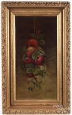 Greene Pearle 1900,still life of apples,Pook & Pook US 2017-10-09