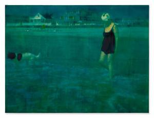 GREENFIELD SANDERS Isca 1978,Green-Blue Beach,2000,Sotheby's GB 2022-12-15