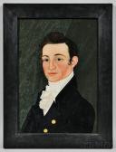 GREENLEAF Benjamin 1769-1821,Portrait of A.W. Thayer of Boston,Skinner US 2015-08-08