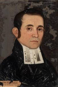 GREENLEAF Benjamin 1769-1821,Portrait of Reverend John W. Ellingwood,William Doyle US 2019-10-08