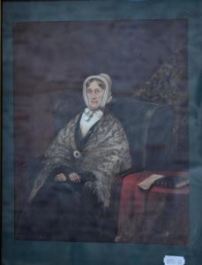 GREENLESS W,Lady seated beside a table,1852,Andrew Smith and Son GB 2016-09-13