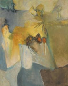 GREENSTONE Marion 1925-2005,LA #3 Abstract,1959-60,Butterscotch Auction Gallery US 2019-11-01