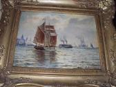 GREENWOOD George Parker 1850-1904,Shipping and ferries on the Mersey,Bonhams GB 2010-10-05