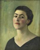 GREENWOOD Orlando 1892-1989,Portrait of a Woman,1925,Leonard Joel AU 2012-06-24