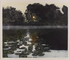 GREENWOOD PHILIP 1943,Poolside; Spires; White Marsh,Bellmans Fine Art Auctioneers GB 2023-08-01