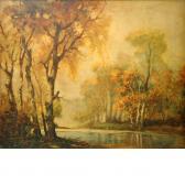 GREER Aubrey Dale 1904-1998,Autumn River,William Doyle US 2011-11-17