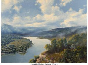 GREER Aubrey Dale 1904-1998,Meandering River,Heritage US 2023-12-02