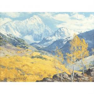 GREER James Emery 1871-1948,Capitol Peak near Aspen, CO,MICHAANS'S AUCTIONS US 2023-07-14