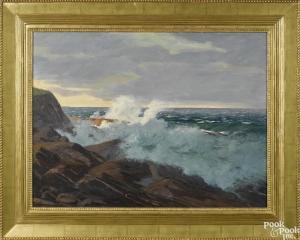 GREER James Emery 1871-1948,New England Surf,Pook & Pook US 2016-11-19