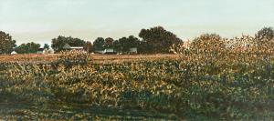 GREGOR Harold 1929-2018,Illinois Landscape #84,1986,Swann Galleries US 2021-06-30