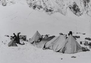 GREGORY Alfred 1913-2010,Everest Base Camp - Wylie on Left,1953,Webb's NZ 2023-10-09