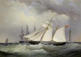 GREGORY Charles 1810-1896,The topsail cruising schooner  
Royal Blue Jacket,1854,Bonhams 2011-09-13