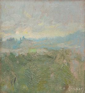 GREGORY Ina 1874-1964,Landscape,c.1907,Leonard Joel AU 2017-10-12