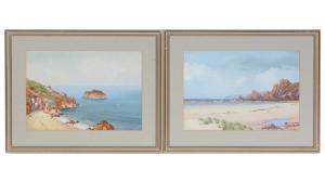 GREIG James 1861-1941,A pair of luminous seascapes,Anderson & Garland GB 2023-04-13