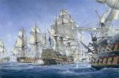 GRENVILLE Richard,The opening encounter at Trafalgar; H.M.S.,Christie's GB 2009-11-11