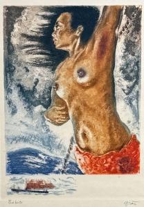 GRES Serge 1899-1970,Vahiné, Tahiti,Saint Germain en Laye encheres-F. Laurent FR 2025-05-24