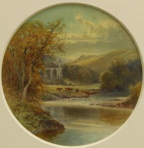 GRESLEY James Stephen 1829-1908,Abbey Ruins,Bamfords Auctioneers and Valuers GB 2022-01-13