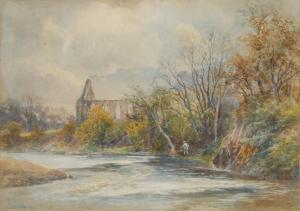 GRESLEY James Stephen 1829-1908,Bolton Abbey, North Yorkshire, a g,Bamfords Auctioneers and Valuers 2022-05-05