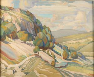 GRESTY Hugh 1899-1958,Landscape,David Lay GB 2018-04-26