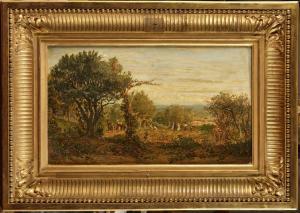 GRESY Prosper 1804-1874,La cueillette des olives,1861,Osenat FR 2023-06-18