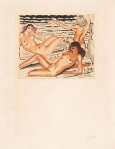 GREUELL Arthur 1891-1966,Femmes nues,Cornette de Saint Cyr FR 2023-10-09