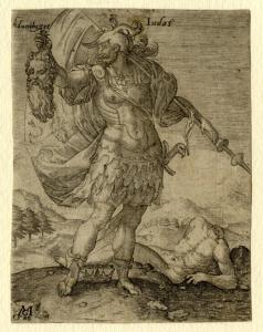 Greuter Mattheus 1564-1638,Giuda con la testa di Adonibezet,1586,Gonnelli IT 2022-11-29