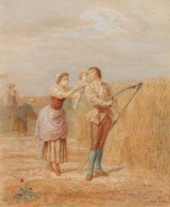 GREUX PAUL AMEDEE 1826-1879,The harvester,Campo & Campo BE 2021-06-01