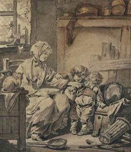 GREUZE Jean Baptiste 1725-1805,Maman ('The Good Mother'),Christie's GB 2016-04-13
