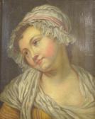 GREUZE Jean Baptiste 1725-1805,Portrait of a maid,Gorringes GB 2013-05-15